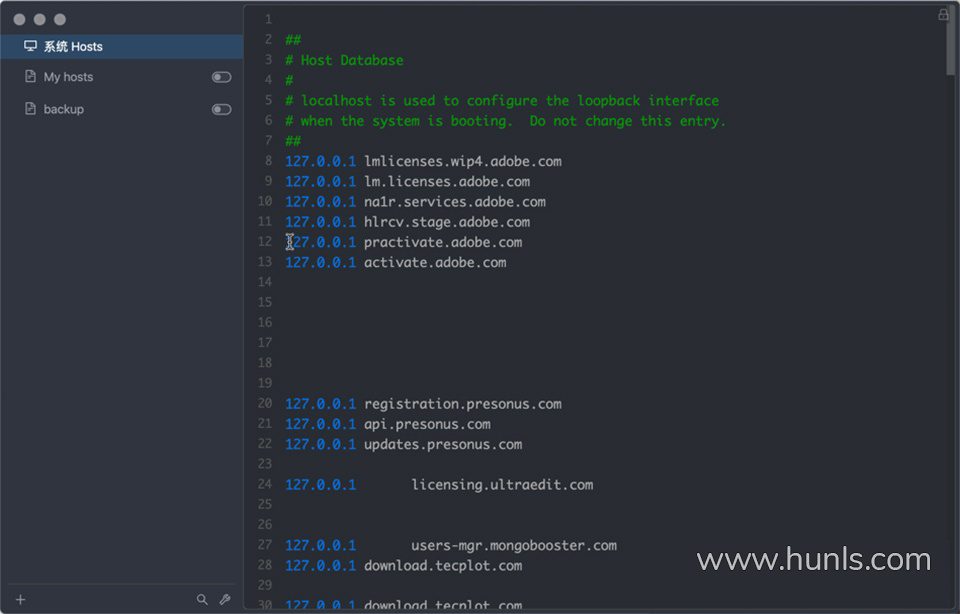 switchhosts 4.1.0 for mac中文激活版 mac好用的hosts管理利器免费下载 - 混光影 - 系统增强, mac软件, 应用软件, 系统工具