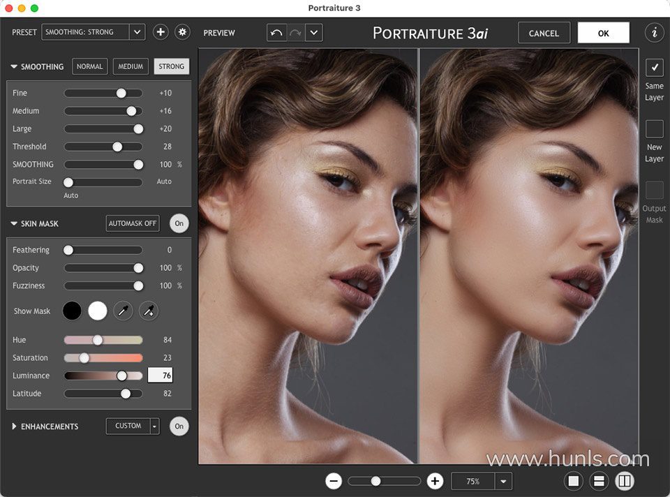 ps磨皮降噪3套件 imagenomic professional plugin suite 1740 mac英文版 含portraiture 3.5.7和noiseware 5.1.3 - 混光影 - ps插件mac, ps插件, 平面资源