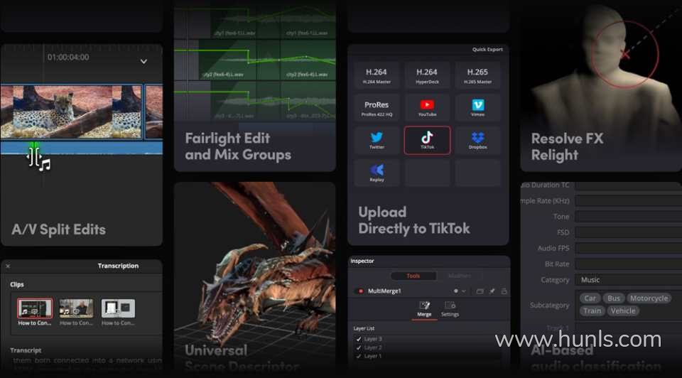 Davinci Resolve Studio 18.5 Build 41 Win/Mac/Linux中文版 达芬奇视频调色剪辑软件下载 - 混光影 - 达芬奇软件, MAC软件, Win软件, 剪辑资源, 应用软件, 特效剪辑软件, 特效剪辑软件, 达芬奇资源